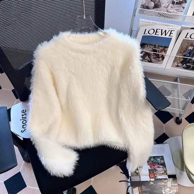 Maglione IVELIA™ Effetto Pelliccia Morbida