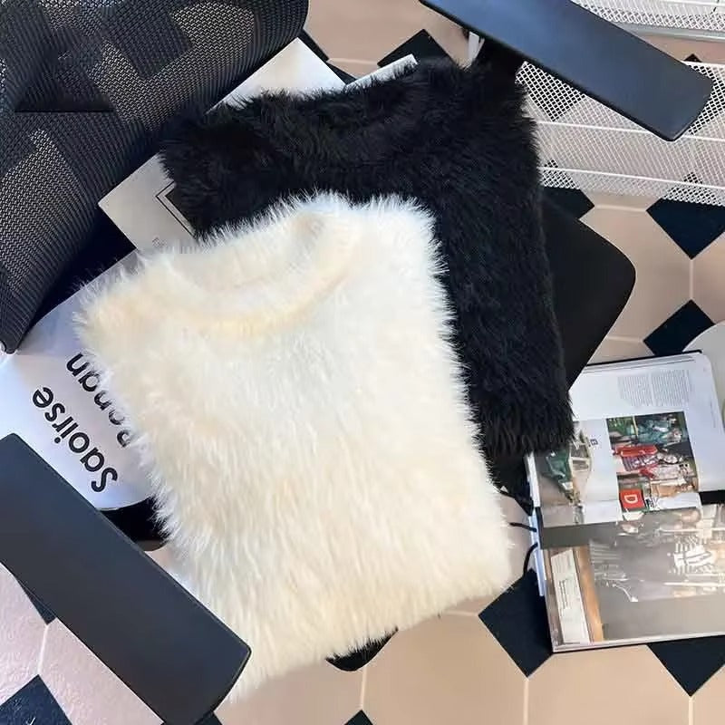 Maglione IVELIA™ Effetto Pelliccia Morbida